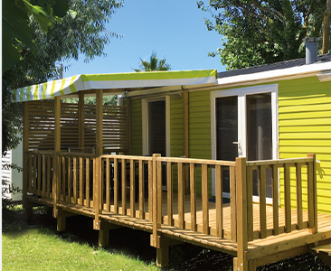 terrasse demi couverte