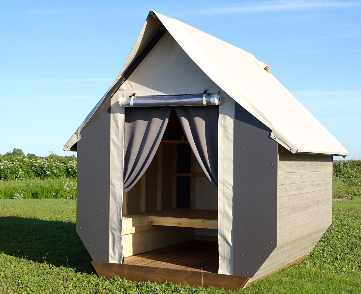 Cop Coon de la gamme des hébergements réalisés par Les Terrasses du Lys