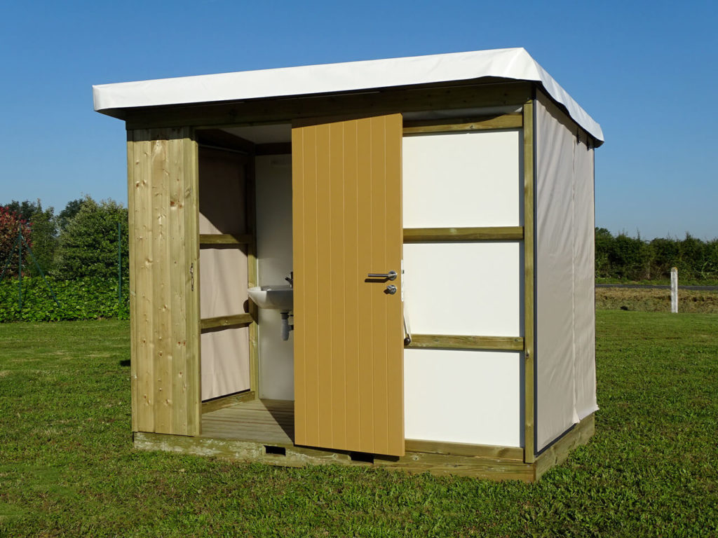 Vue extérieure sur le Sani Camp